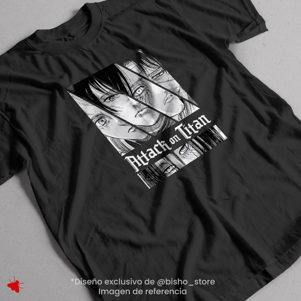 Remera Attack on Titan 