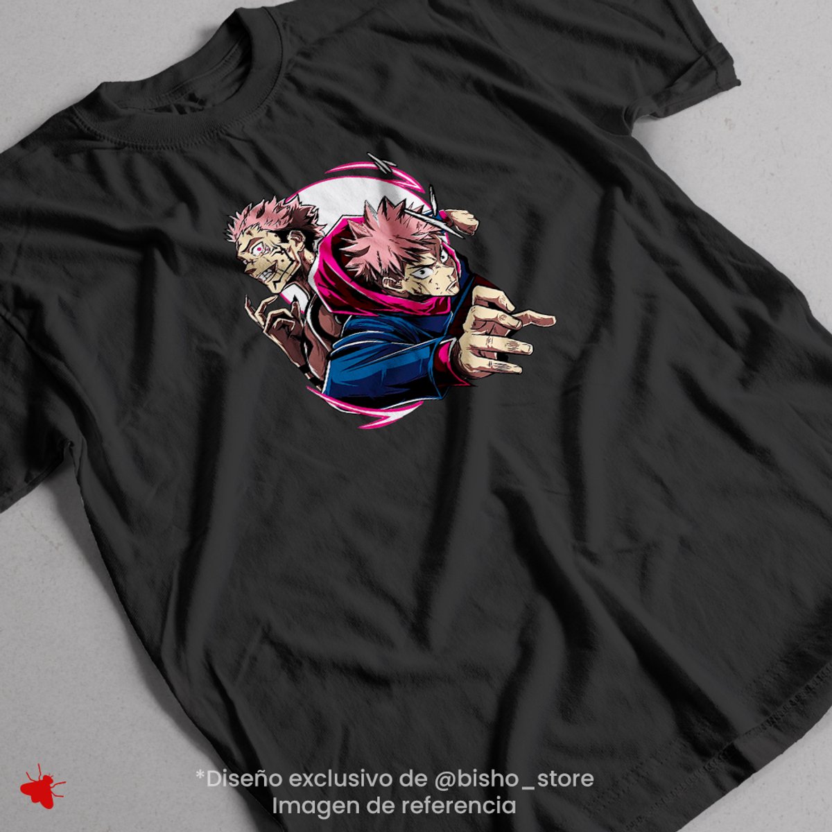 Remera Sukuna/Itadori - Jujutsu Kaisen