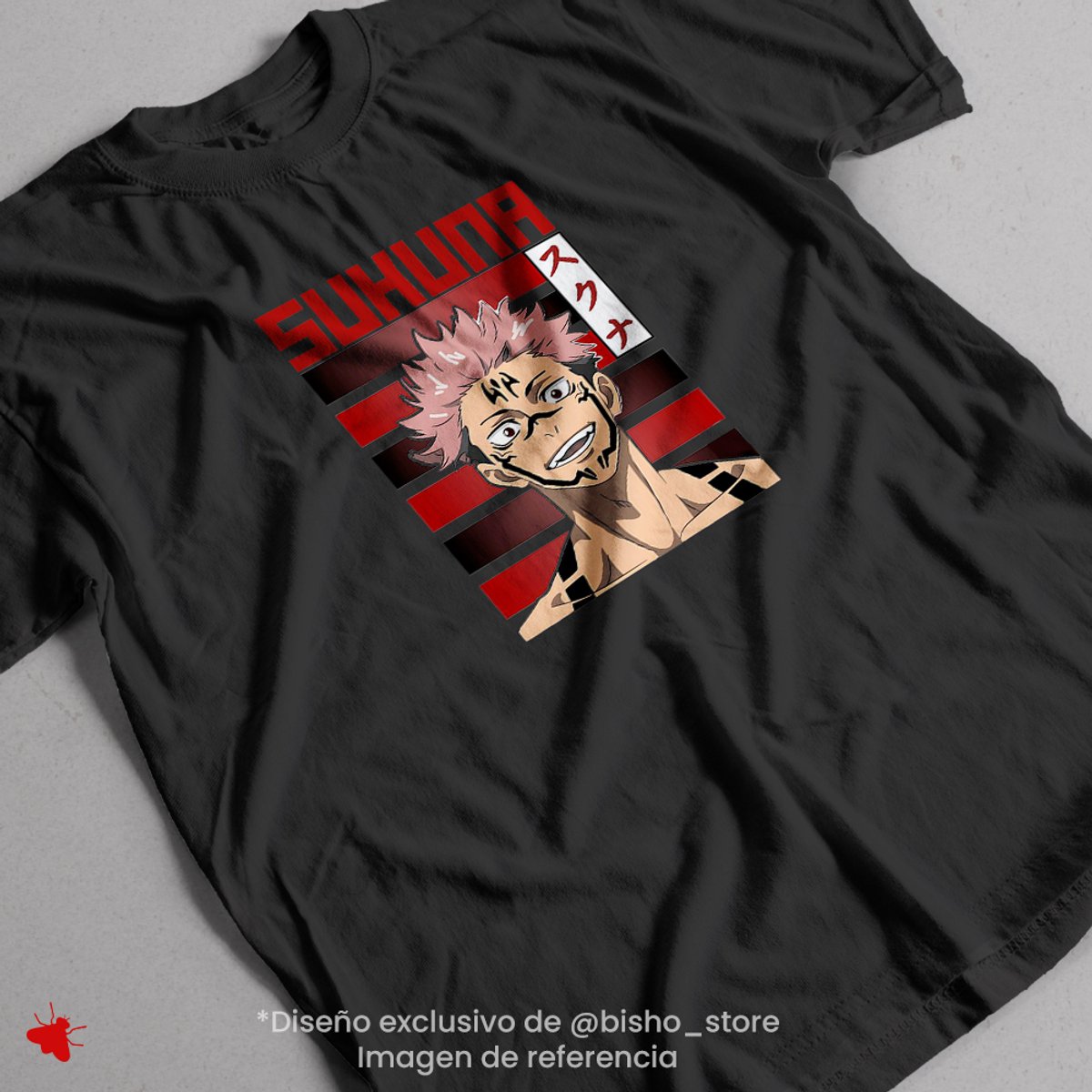 Remera Sukuna - Jujutsu Kaisen