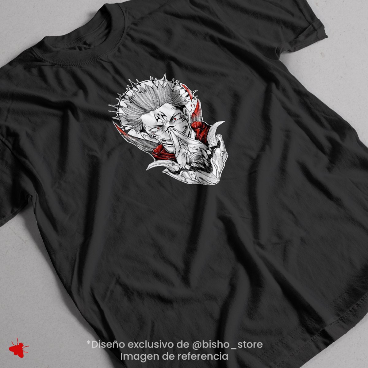 Remera Sukuna - Jujutsu Kaisen