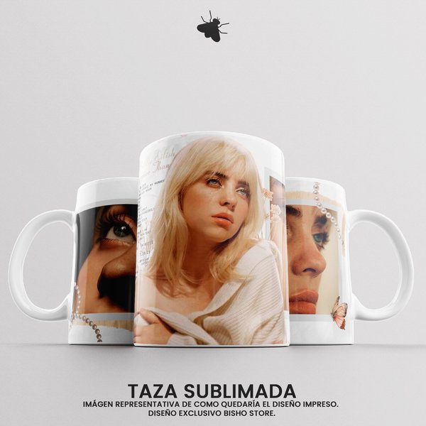 Taza Happier than ever - Billie Eilish