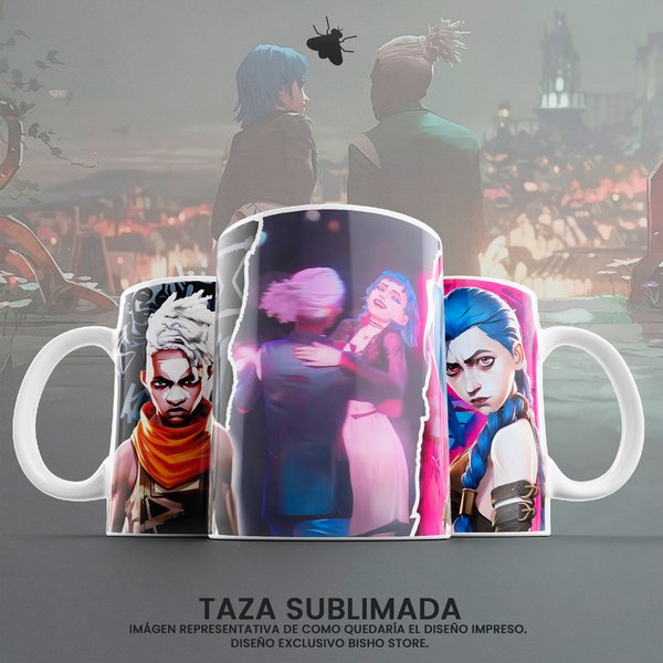 Taza Jinx/Ekko - Arcane