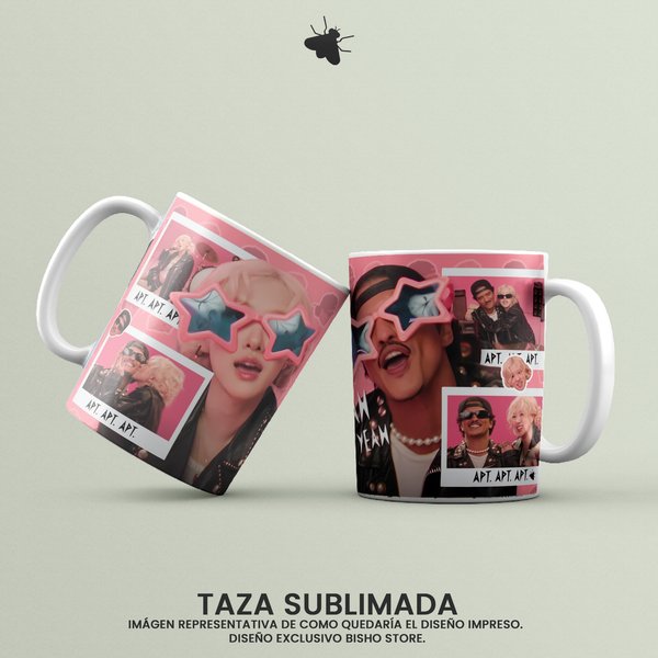 Taza Rose - Blackpink