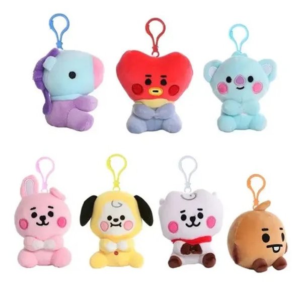 Llaveros de peluche Bt21