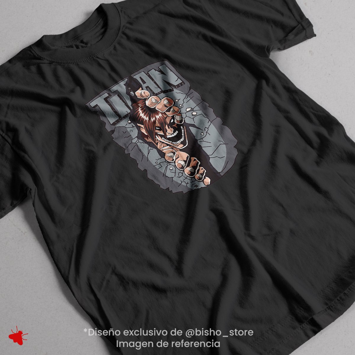 Remera Attack on Titan