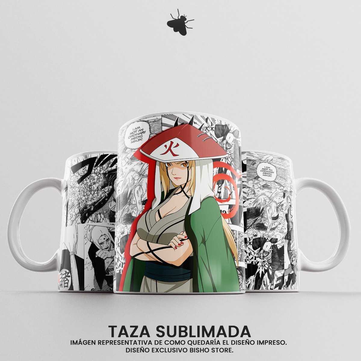 Taza Tsunade - Naruto