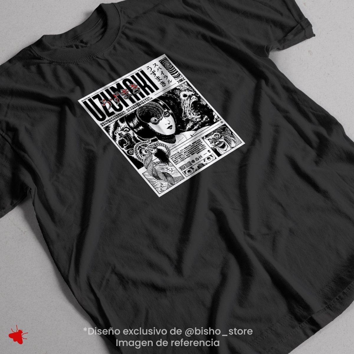 Remera Uzumaki - Junji Ito