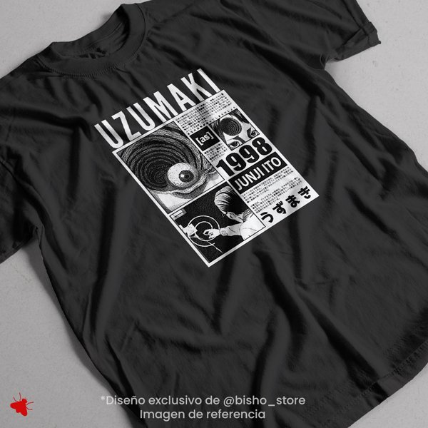 Remera Uzumaki - Junji Ito
