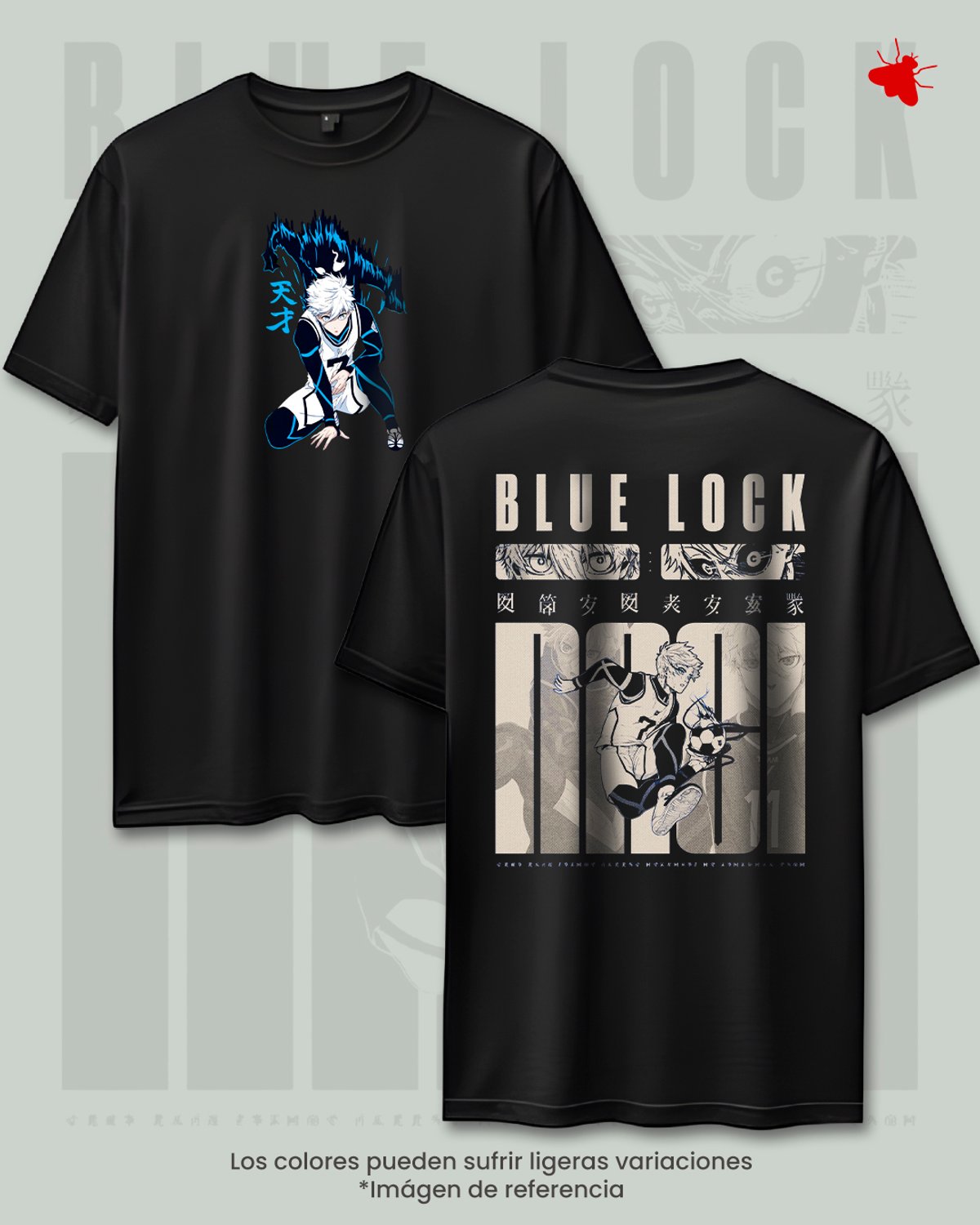 Remera Nagi - Blue Lock