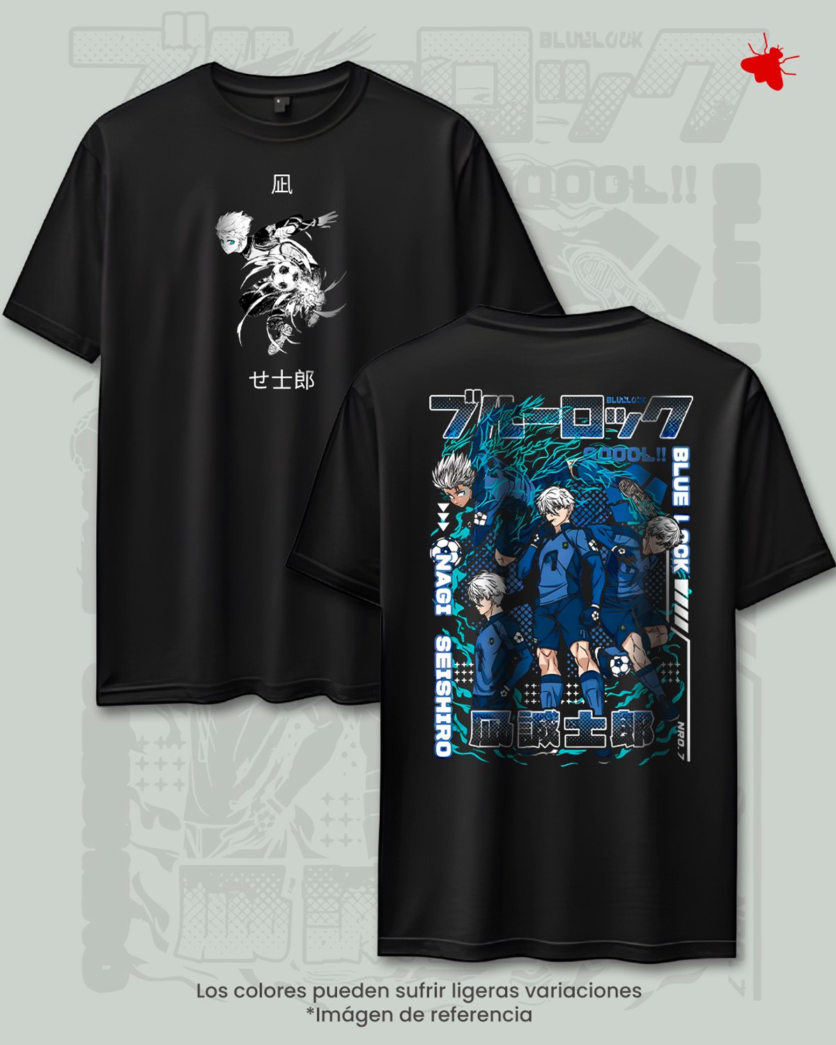 Remera Nagi - Blue Lock