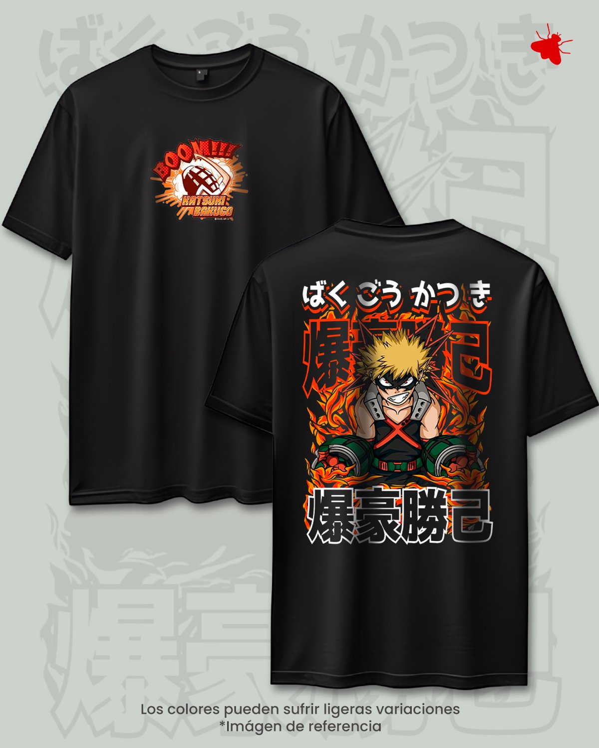 Remera Bakugo - My hero academia