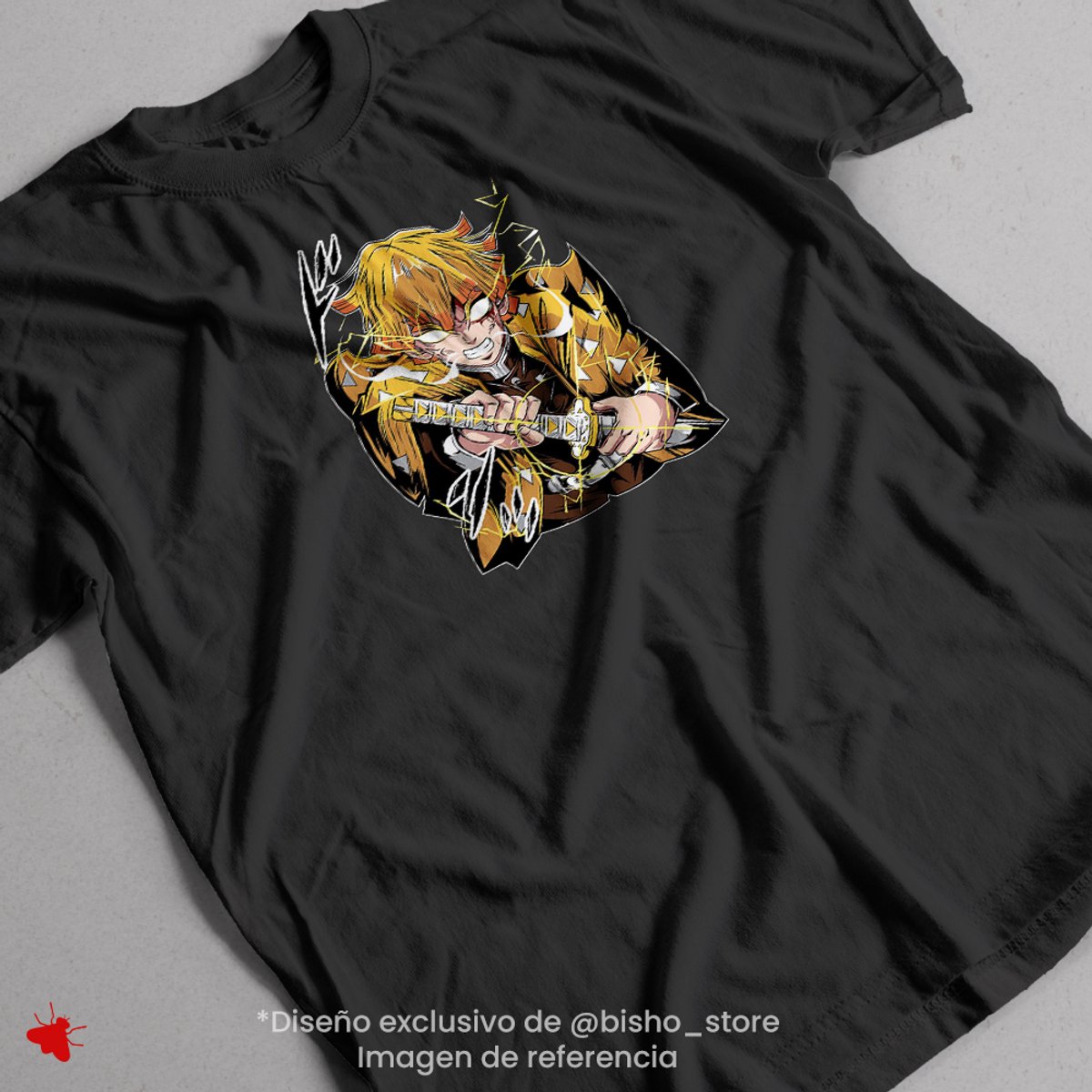 Remera Zenitsu - Demon Slayer