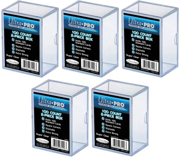 Ultra PRO - 150 Count Clear Card Storage Box