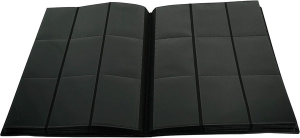 Vault X - 4 Pocket Strap Trading Card Binder 160 Cards Side Loading (Black)