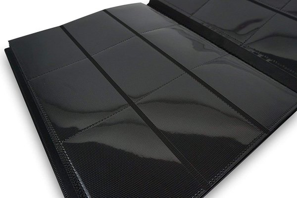 Vault X - 4 Pocket Strap Trading Card Binder 160 Cards Side Loading (Black)