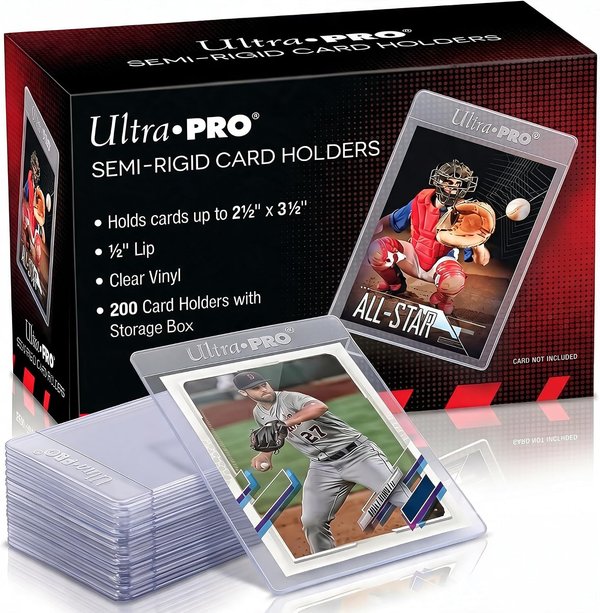 Ultra Pro Semi Rigid Card Holder 