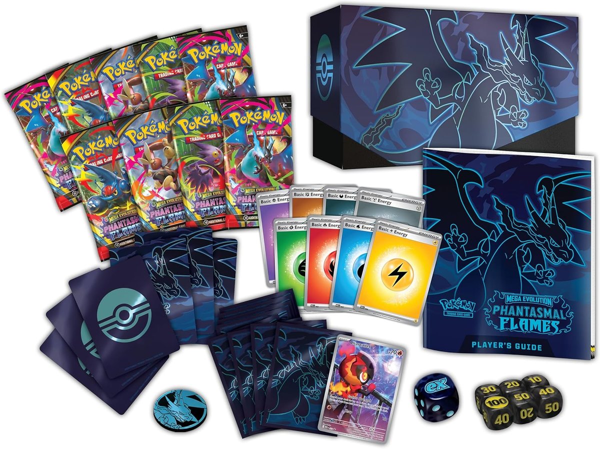 Pokémon TCG: Mega Evolution—Phantasmal Flames Elite Trainer Box (ENG) - 3
