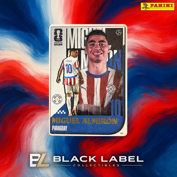 2026 Panini x KAYOU FIFA World Cup – Miguel Almirón Pictorial Portrait #560 NM