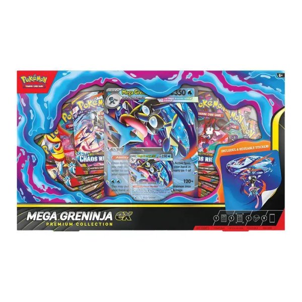 Pokémon TCG: Mega Greninja ex Premium Collection