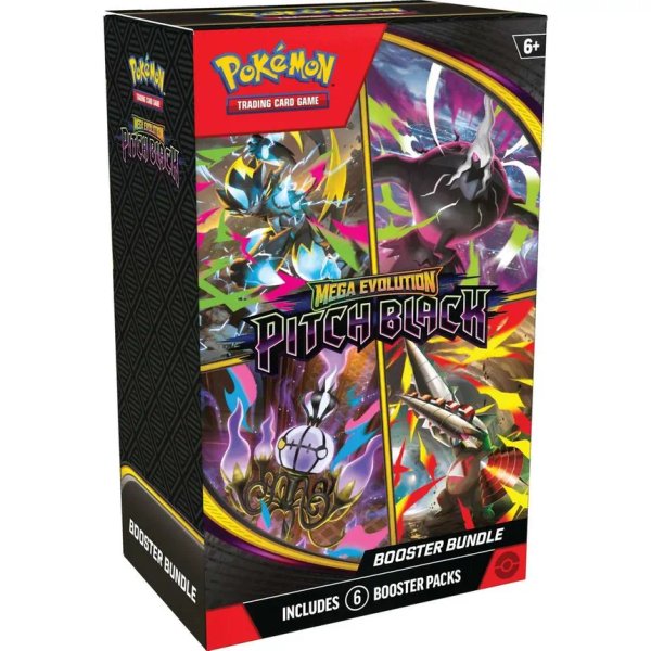 Pokémon TCG: Mega Evolution - Pitch Black Booster Bundle (ENG)