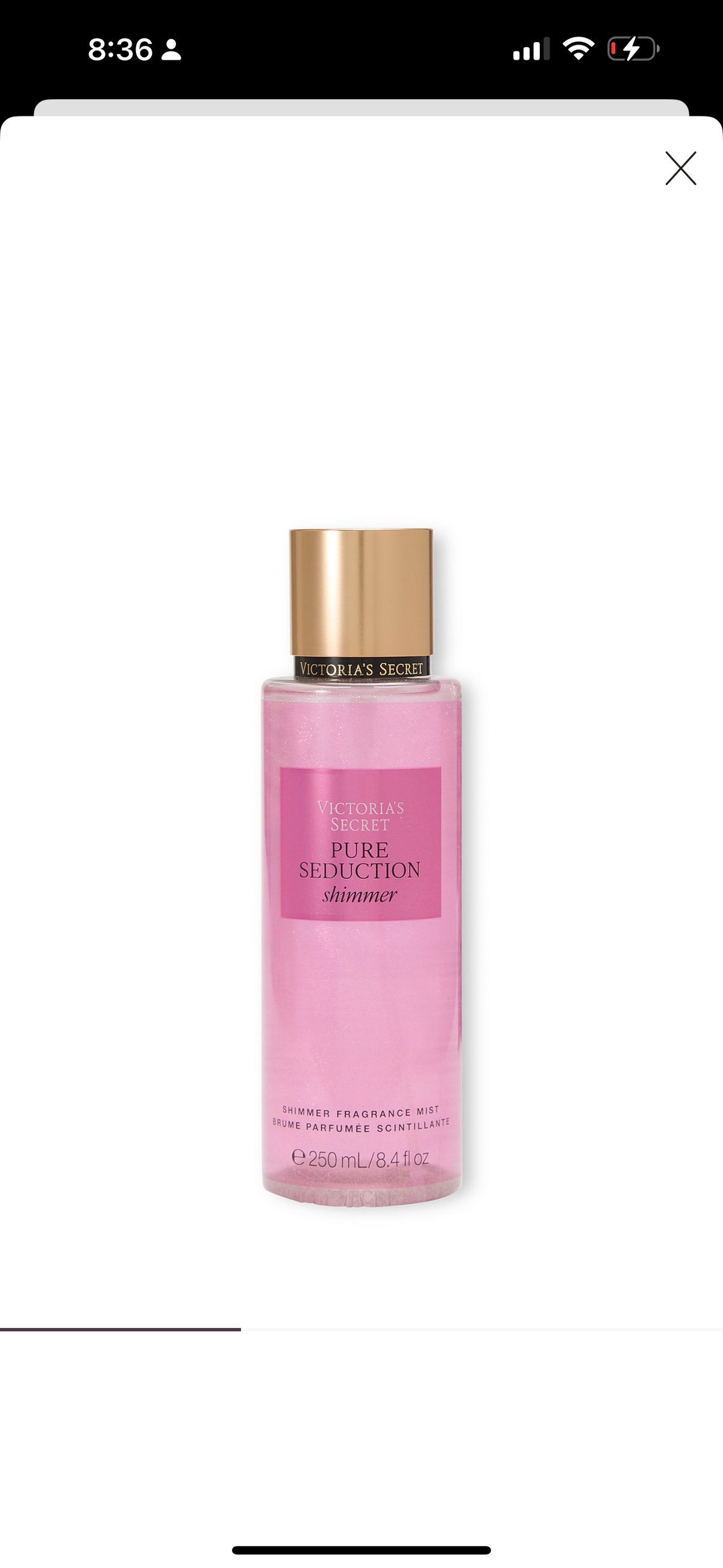 Mist Pure Seductión Shimmer