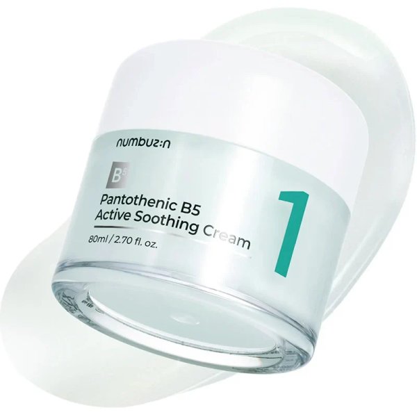 NUMBUZIN - No.1 Pantothenic B5 Active Soothing Cream - 80 ml