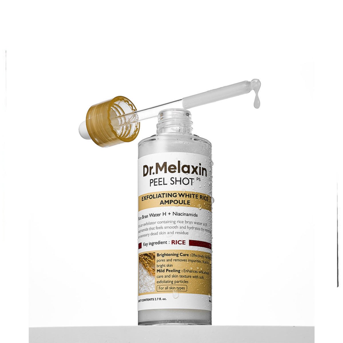 DR. MELAXIN - Peel Shot Exfoliating White Rice Ampoule - 80 ml - 2