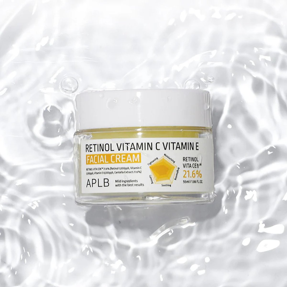 APLB - Retinol Vitamin C Vitamin E Facial Cream - 55 ml