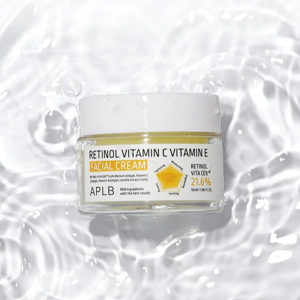 APLB - Retinol Vitamin C Vitamin E Facial Cream - 55 ml
