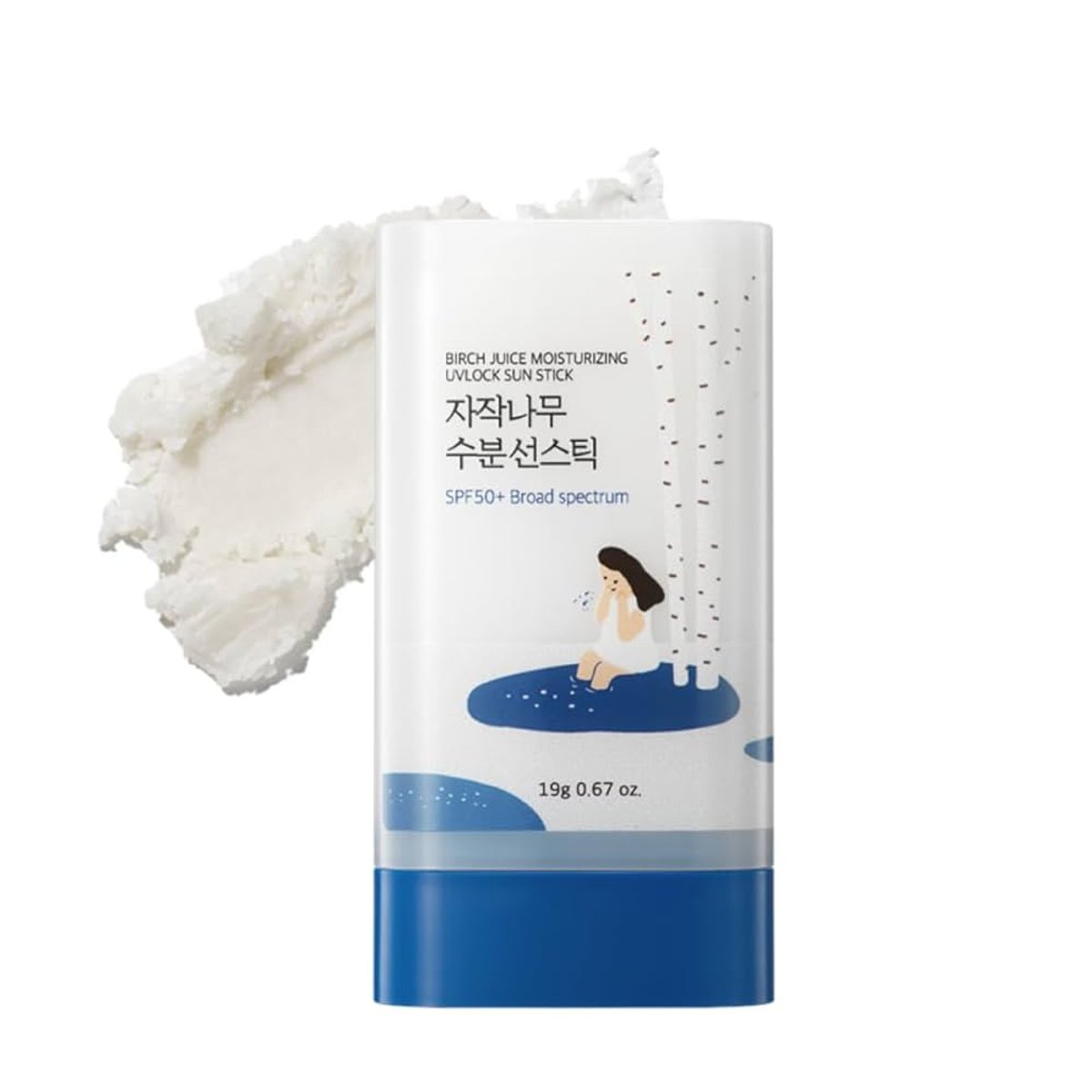 ROUND LAB - Birch Juice Moisturizing Sun Stick SPF50+ PA++++ - 19 g