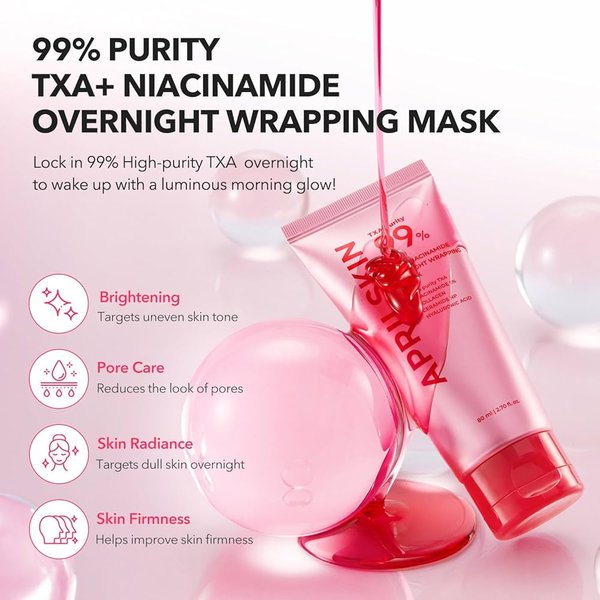 APRILSKIN - TXA Niacinamide 99 Night Wrapping Mask - 80 ml