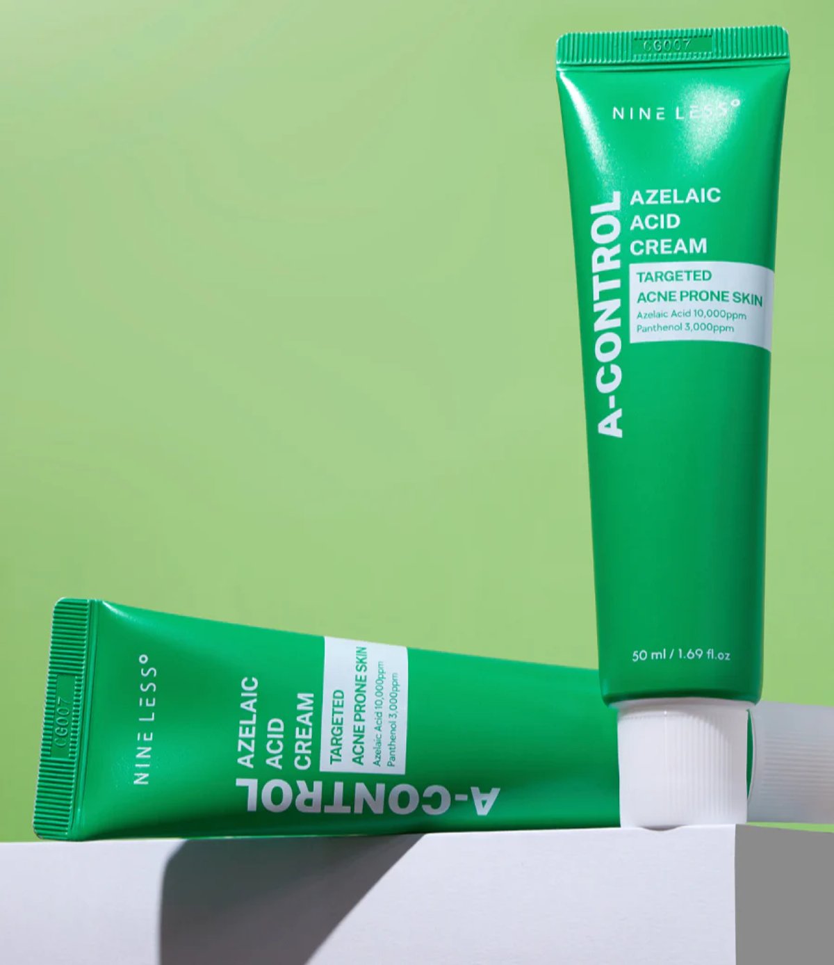 NINE LESS  -  A-Control 10% Azelaic Acid Cream - 50 ml - 2