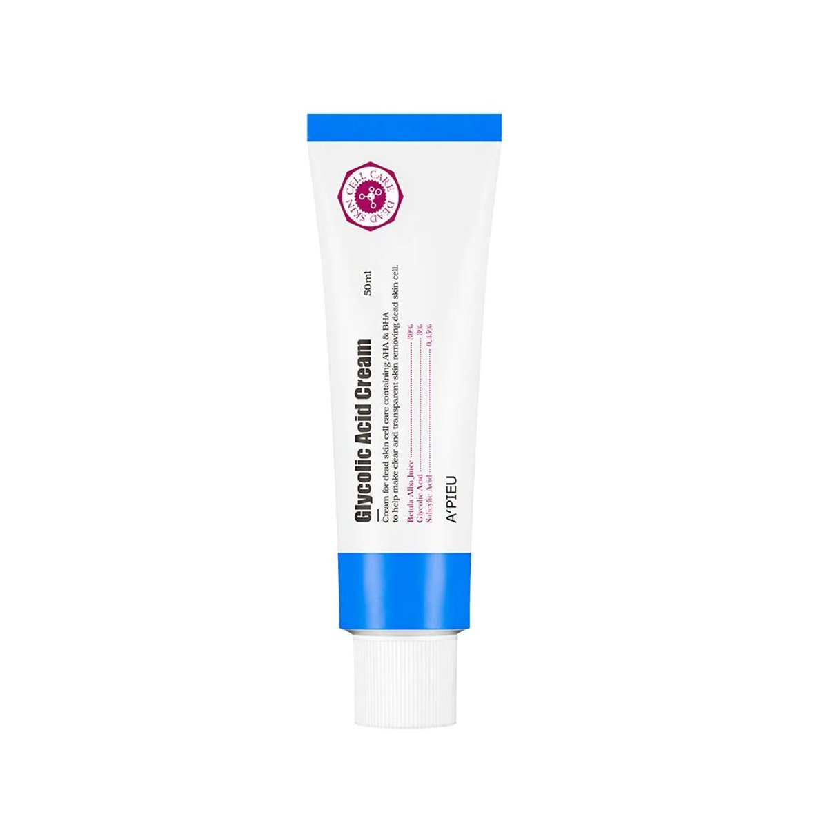 A´PIEU - Glycolic Acid Cream - 50 ml