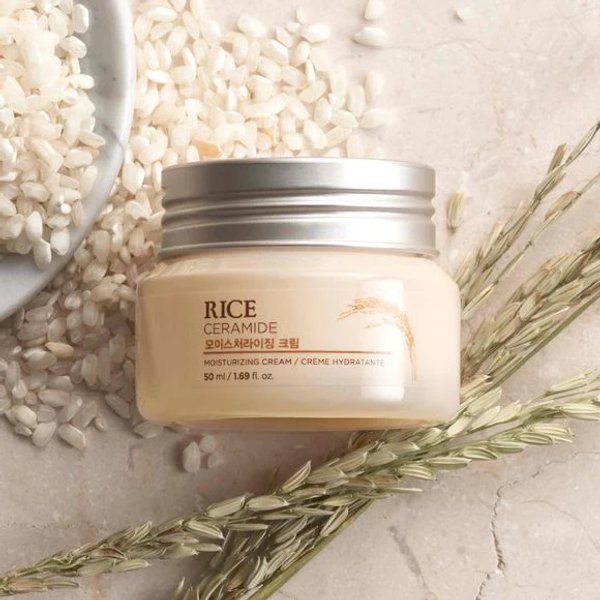 THE FACE SHOP - Rice Ceramide Moisturizing Cream - 50 ml