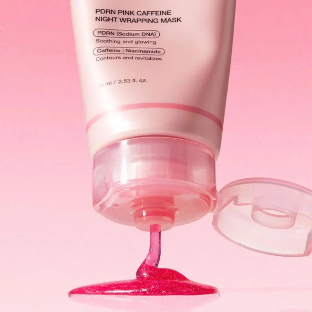 MEDICUBE - PDRN Pink Caffeine Night Wrapping Mask - 75ml - 2