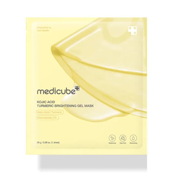MEDICUBE - Kojic Acid Turmeric Brightening Gel Mask