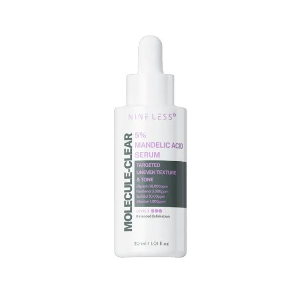 NINE LESS - Molecule-Clear 5% Mandelic Acid Serum - 40 ml