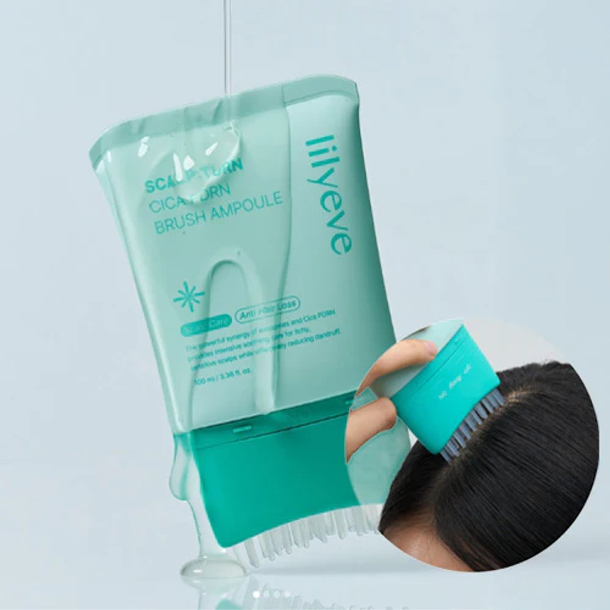 LILYEVE - Scalp:Turn Cica PDRN Brush Ampoule - 100 ml - 2