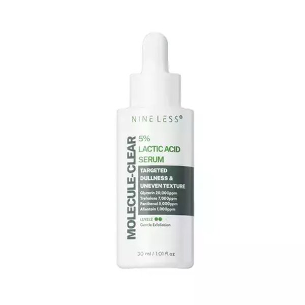 NINE LESS - Molecule-Clear 5% Lactic Acid Serum - 40 ml