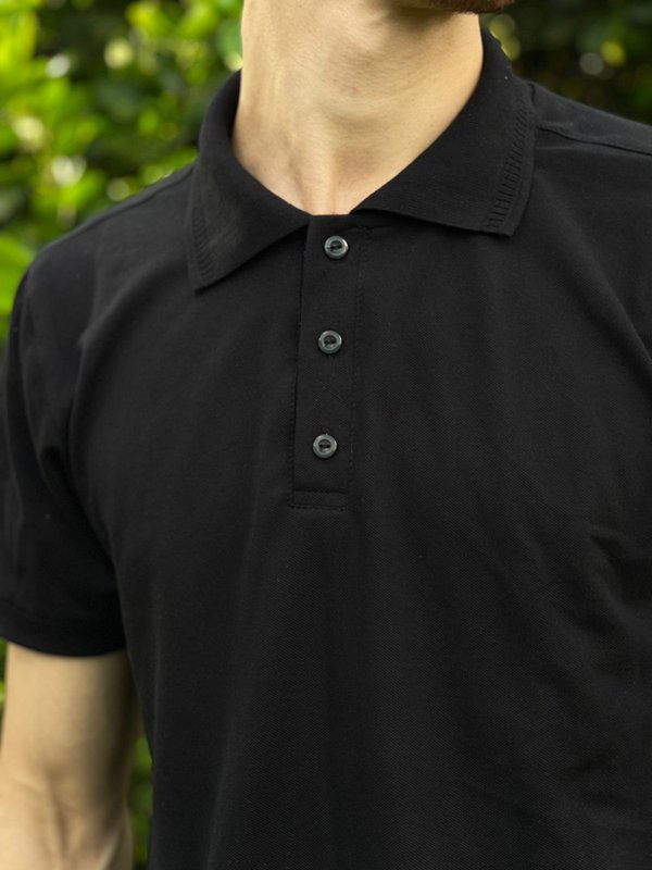 Remera Cuello Polo Basica