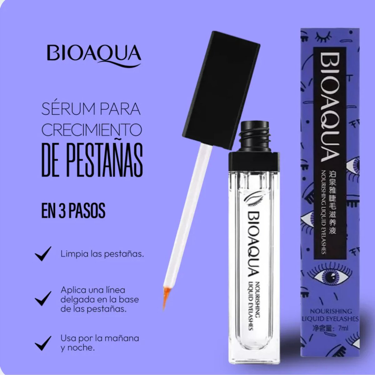 Serum para crecimiento de pestañas  - 2