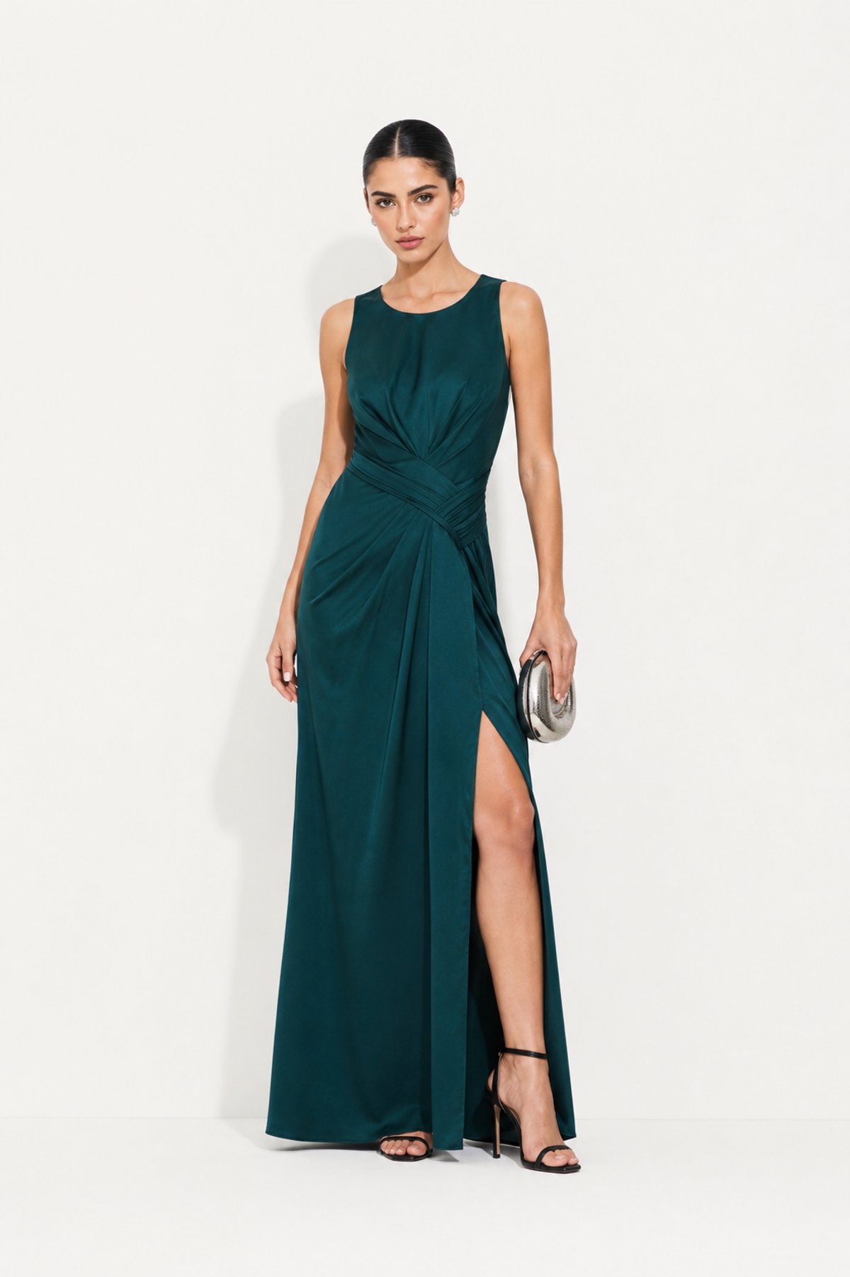 Vestido Cintura Drapp - 2