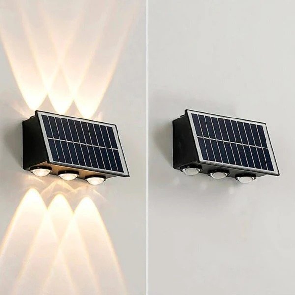 Luz Externa Solar 6 Lupas