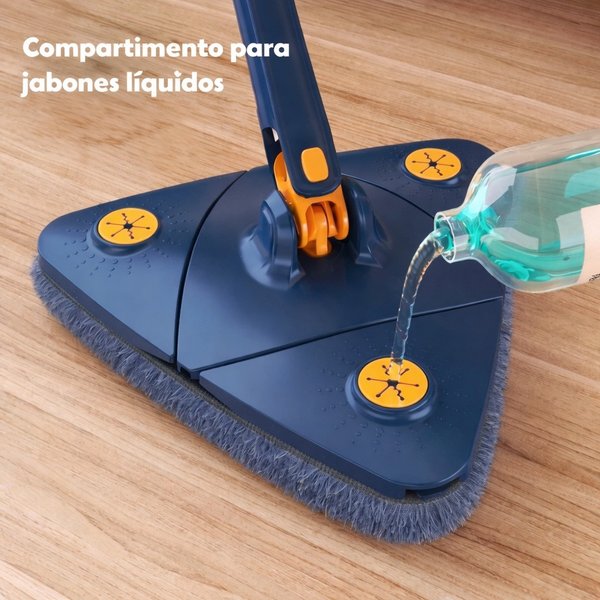 Mopa Esfregona 360 Triangular Rotativa azul
