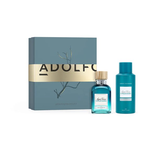 Kit Adolfo Domínguez Agua Fresca Citrus Cedro EDT