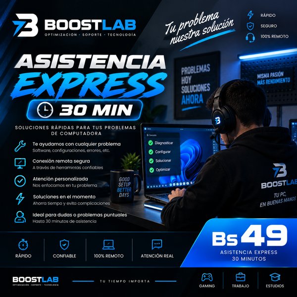 🆘 Asistencia Express – 30 min