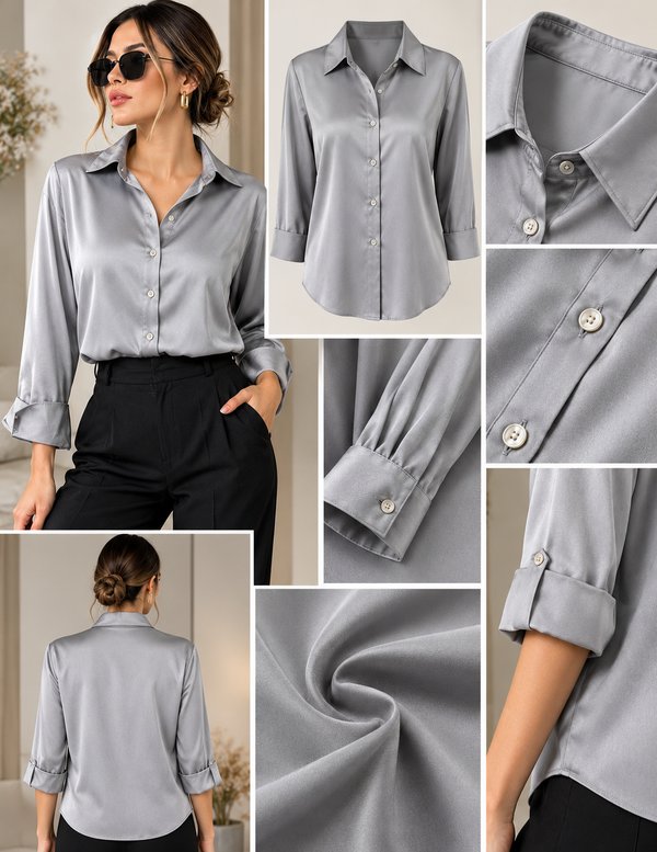 CAMISA CLÁSICA (COLORES CLAROS)