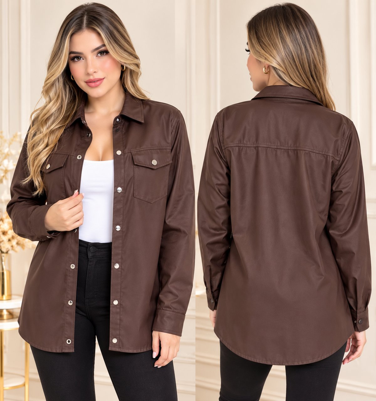 Camisaco ecococuero 