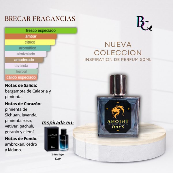 Perfume de 50ML "ANOINT"- ONYX