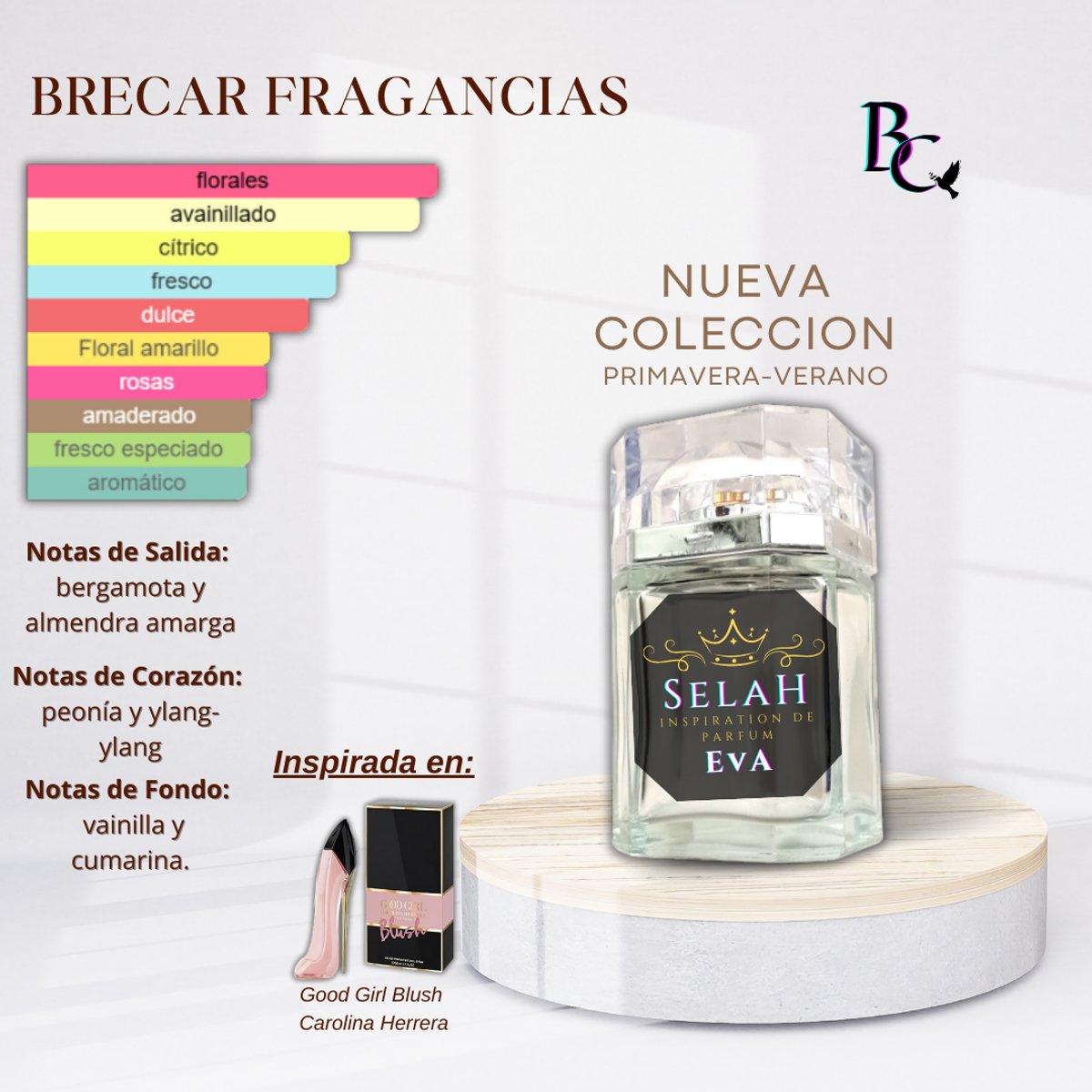 Perfume de 100ML "SELAH" - EVA